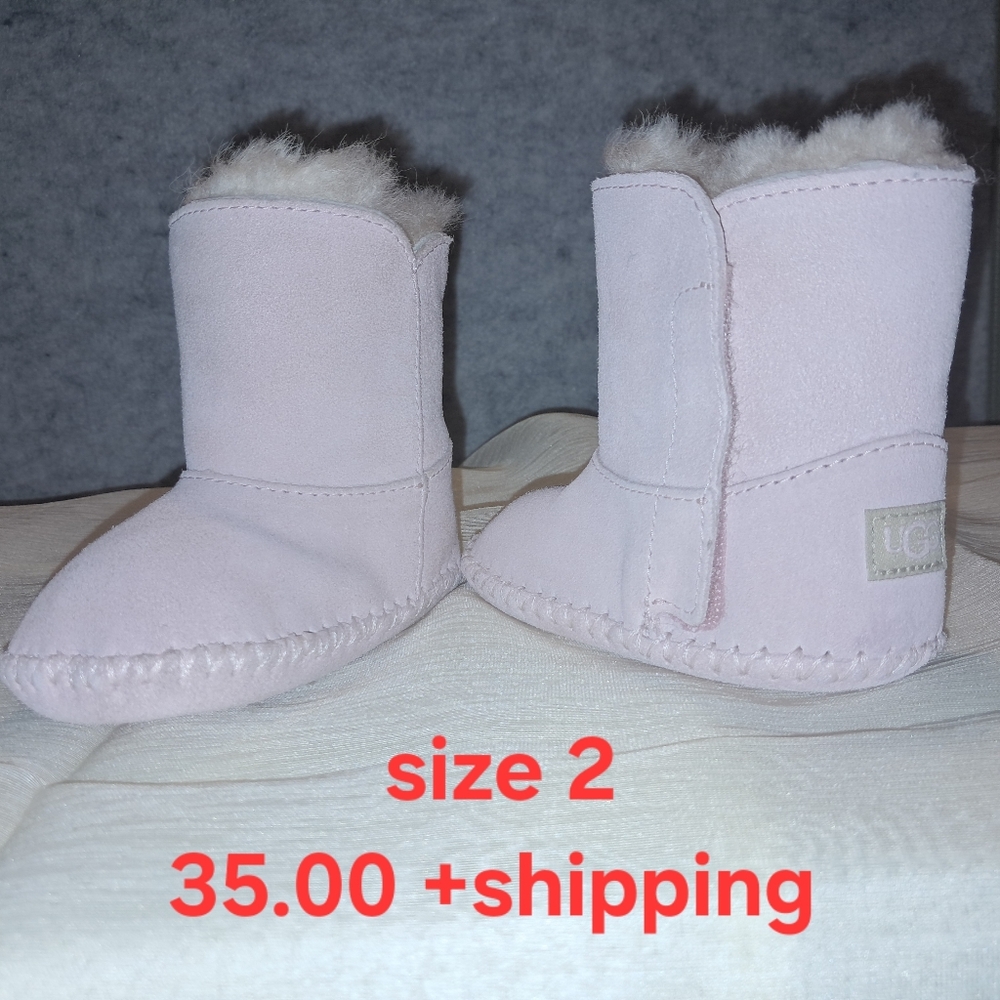 UGG Light Pink Infant Booties